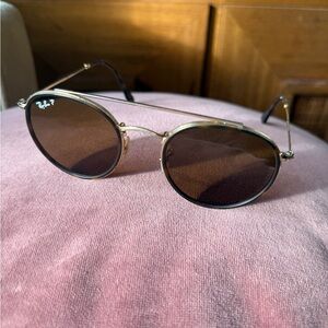 Ray-Ban Round Sunglasses Polarized 51mm